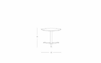Dimensoes do produto mesa lateral tri